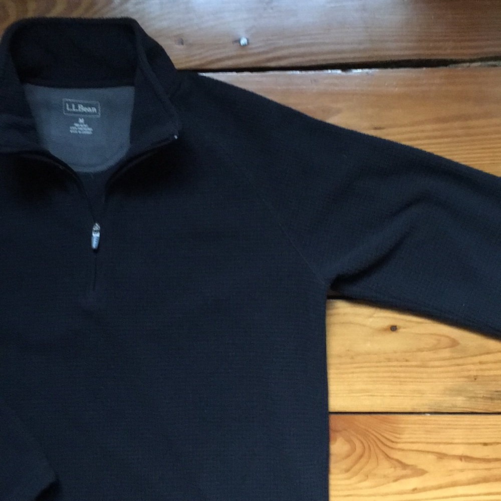 L.L. Bean Pull Over Zip Up
